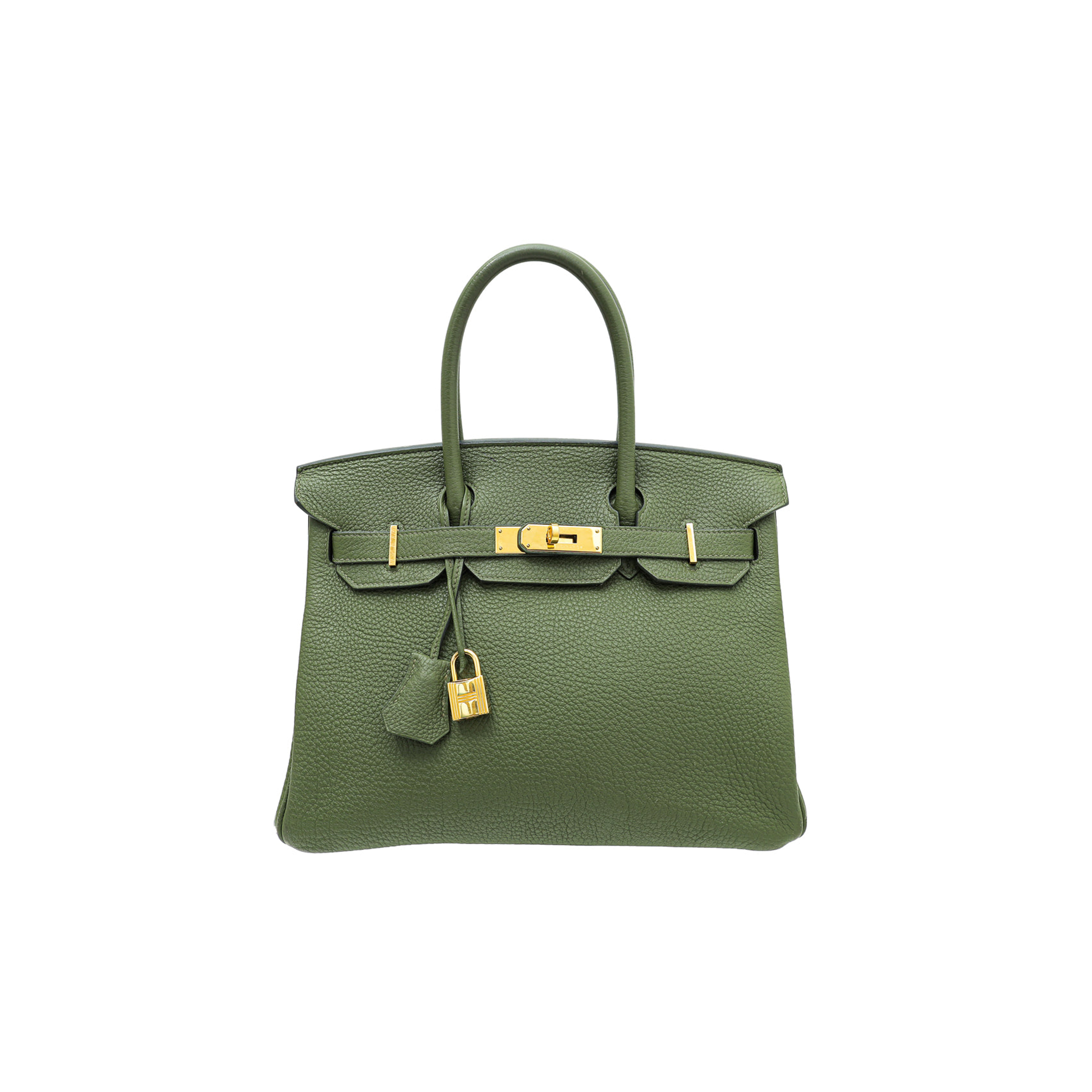 HERMES VERT OLIVE BIRKIN 30 BAG (30*22*16cm)